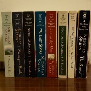 ** 7 for $60 ** Nicholas Sparks Book Collection